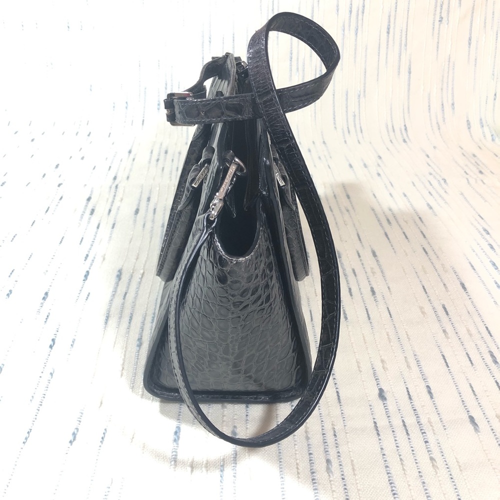 SOLd Michael Kors Faux Croc Skin Selma Satchel - Picture 4 of 8